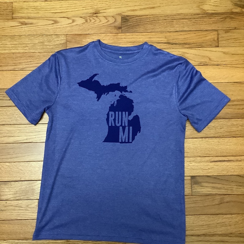 Michigan Marathon shirt, Run MI T- Shirt